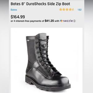 Bates Duty Boots men’s Size 9 Like New